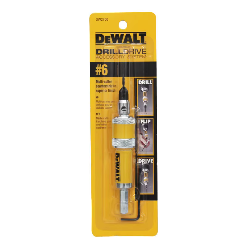 DEWALT Drill Flip Drive Unité complète # 6 # 8 # 10 DW2700 DW2701 DW2702 Forets à bois à fraiser 2 e