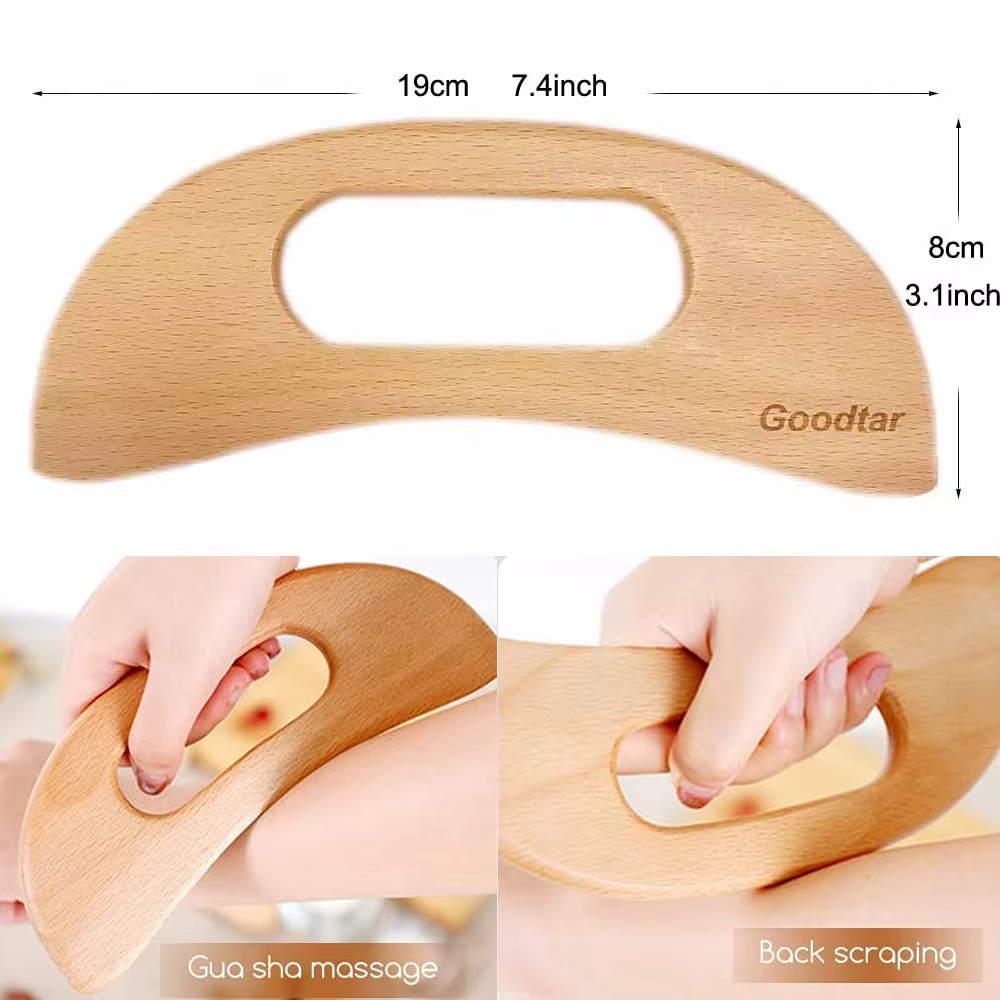 Outils de Massage thérapeutique en bois, outils de thérapie en bois pour soulager la douleur muscula