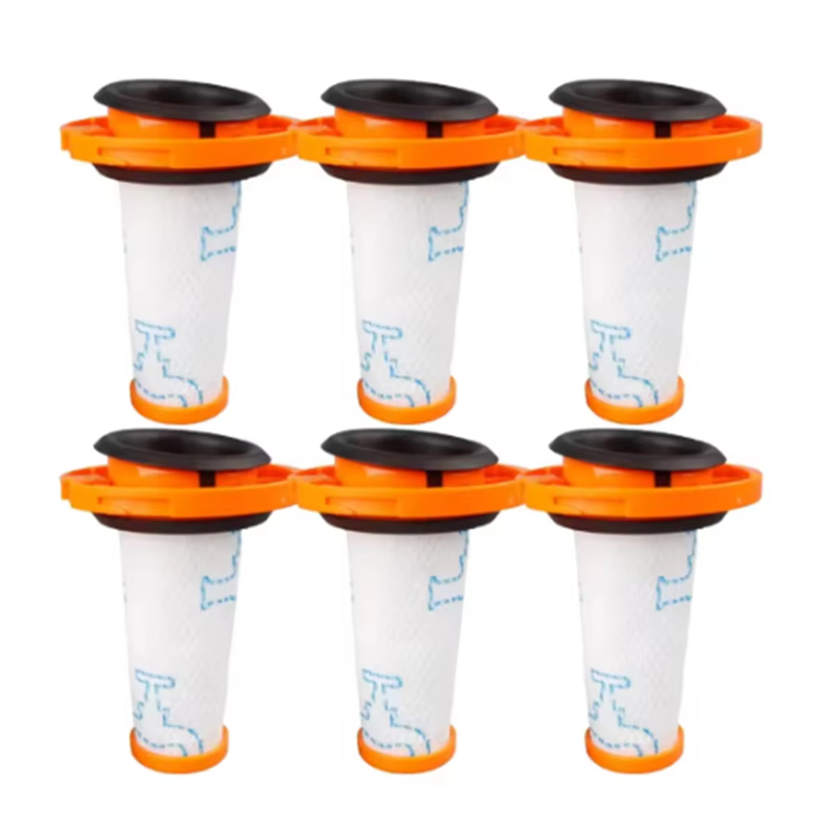 Pré-filtres pour aspirateur sans fil X-FORCE FLEX 9.60 RH20xx ZR009010 ZR009012, 3 pièces, lavables 