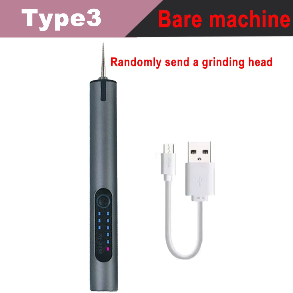 Mini-broyeur électrique sans fil, stylo à graver, broyeur sans fil avec batterie, Micro outils rotat