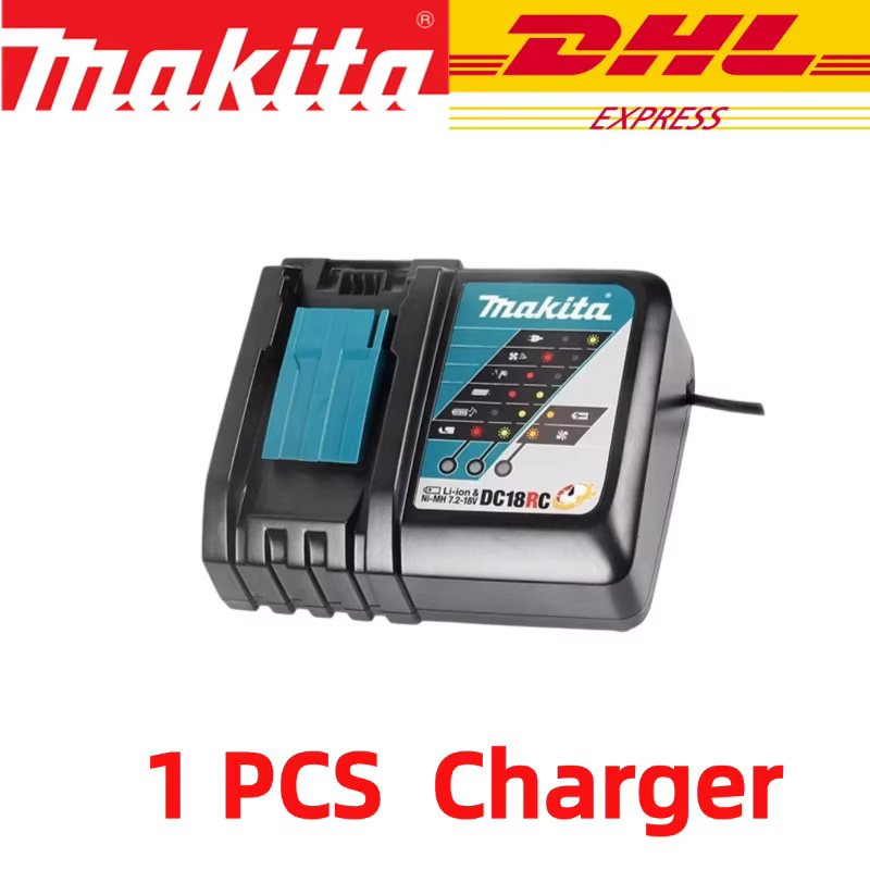Meuleuse d'angle électrique sans fil au lithium Makita 125 DGA404 18V, machine de découpe rechargeab
