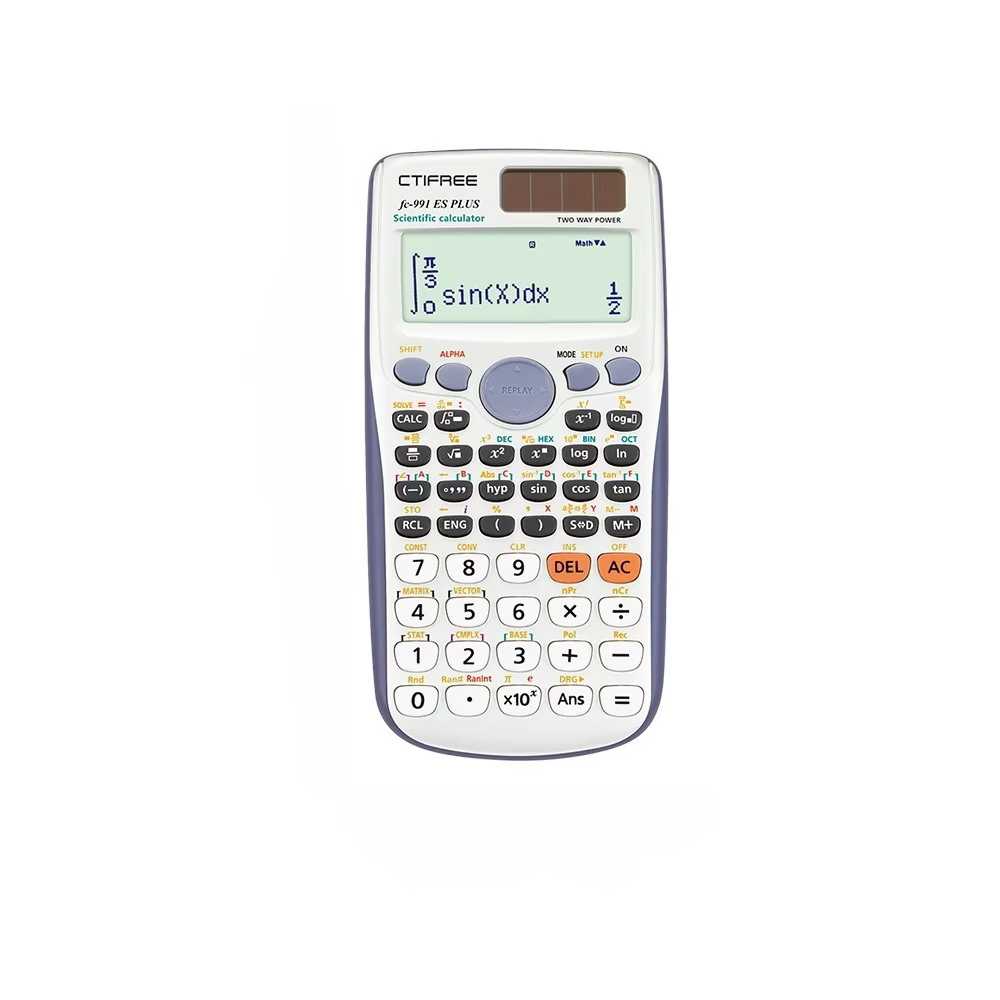 Calculatrice multifonctionnelle très vendue avec 417 fonctions pour résoudre des équations complexes