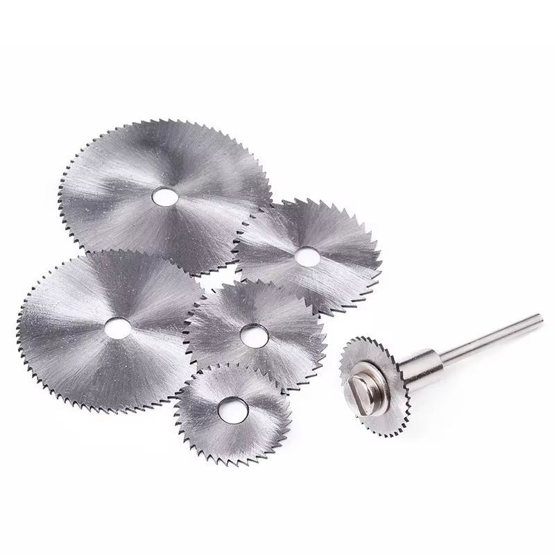 Lames de roue à disque de scie circulaire en métal, tige en acier rapide, Mini lames de scie avec ma