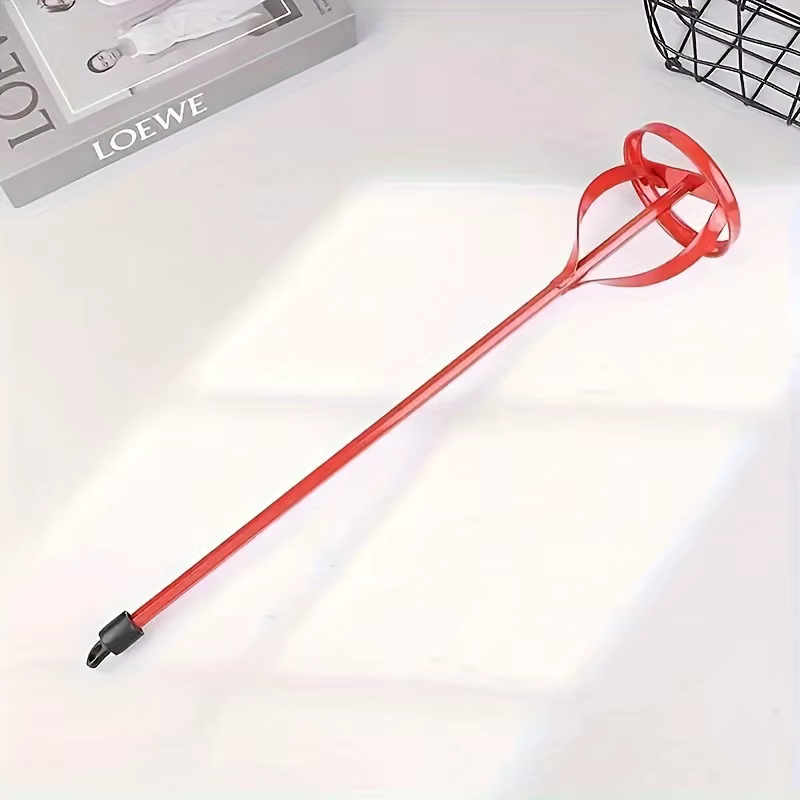 1 pièce Accessoire de mélangeur de peinture pour plâtre à tige hexagonale, Paddle d'agitation pour p