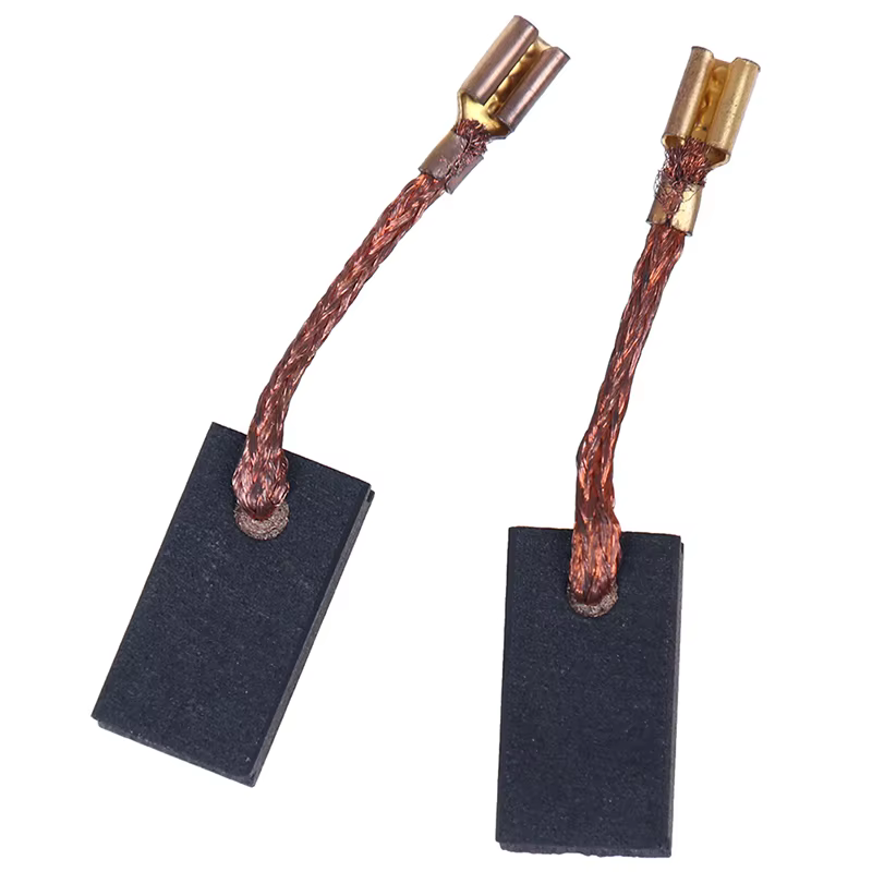 【HT】 2 pièces/lot de brosses à charbon pour meuleuse d'angle 6x 9 x 15mm, pièces de rechange