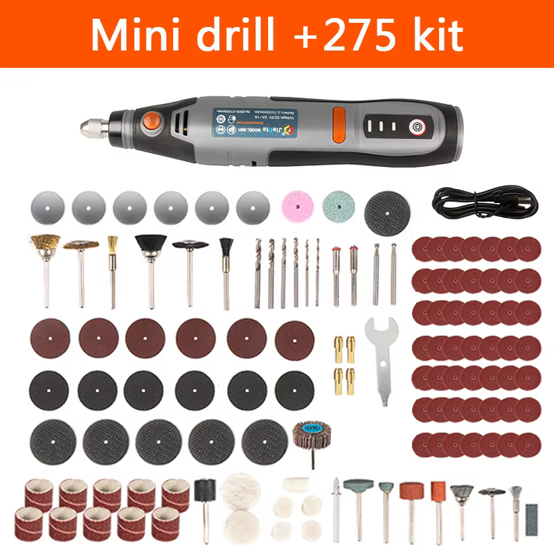 Perceuse électrique sans fil 35W, Mini stylo de polissage et de perçage de gravure sans fil, outil r