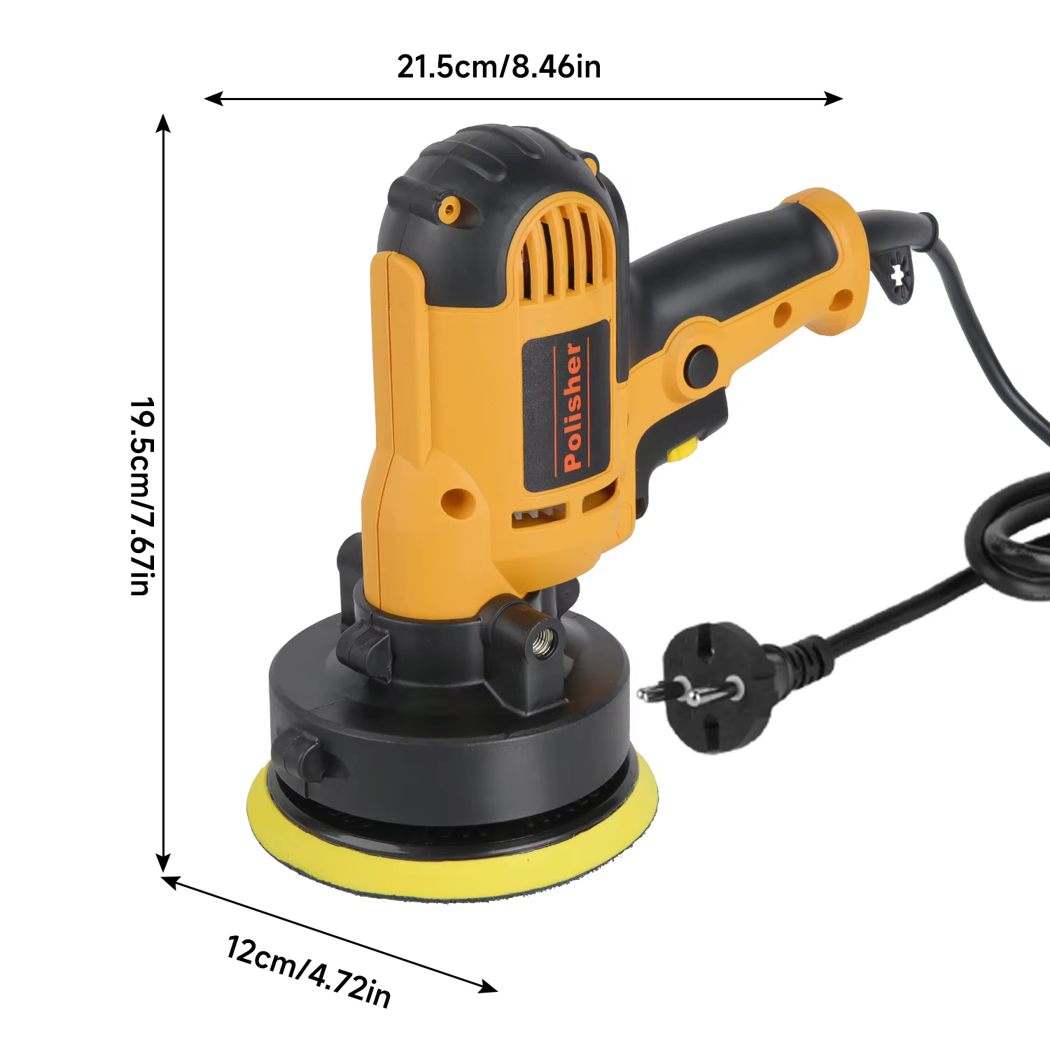 Polisseuse électrique pour voiture 125 mm, machine à cirer les voitures, outils de ponçage et de cir