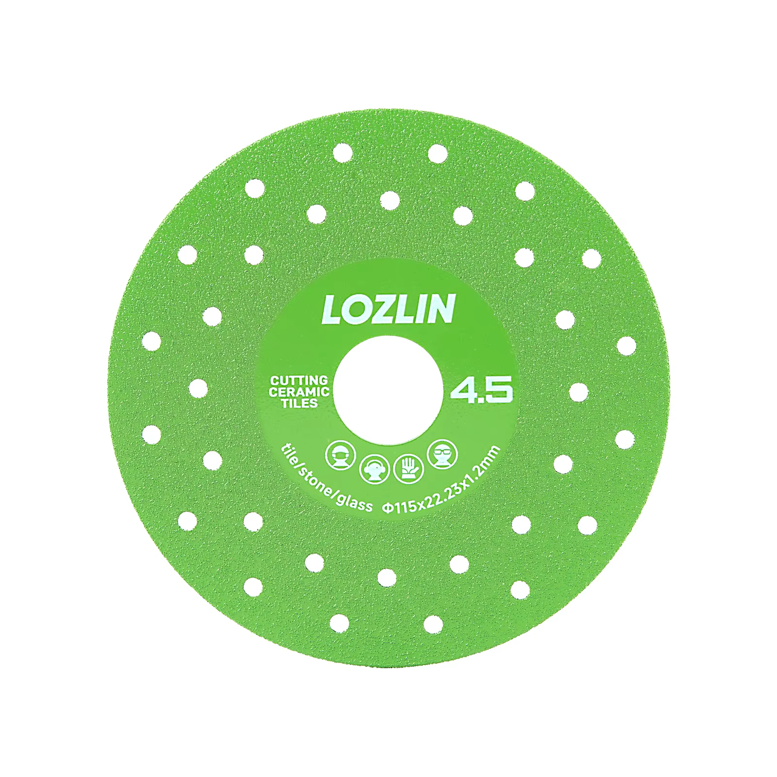 Lame de scie LOZLIN pour panneaux de roche poreuse, découpe et meulage de carreaux, disque diamanté