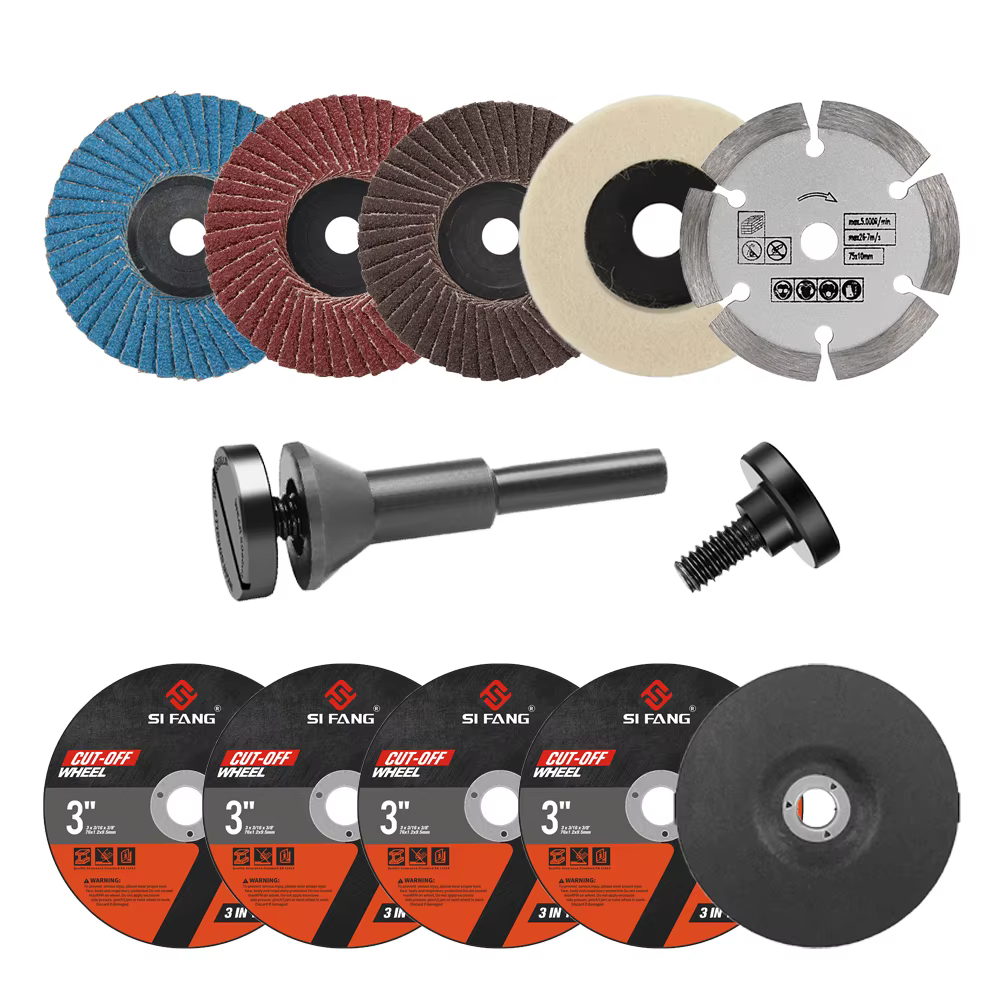 11 pièces 76mm Mini roue de coupe 3 ''disque de coupe en métal pour meuleuse d'angle coupe de métal 