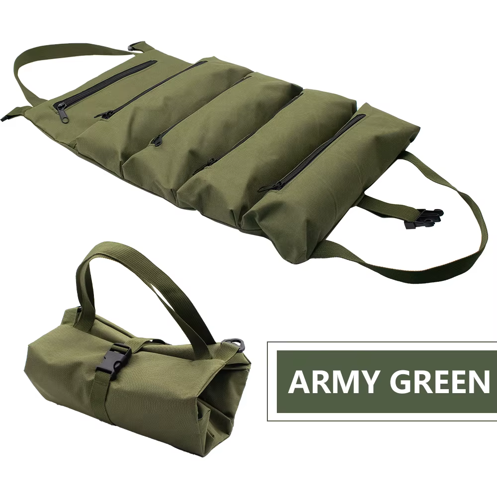 Organisateurs de sacs à outils, grand sac de rangement d'outils multifonctions, sac à outils enroula