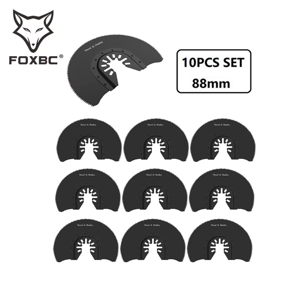 FOXBC outils multifonctions pour Dremel, Bosch, Makita outil électrique coupe du bois et du métal 10