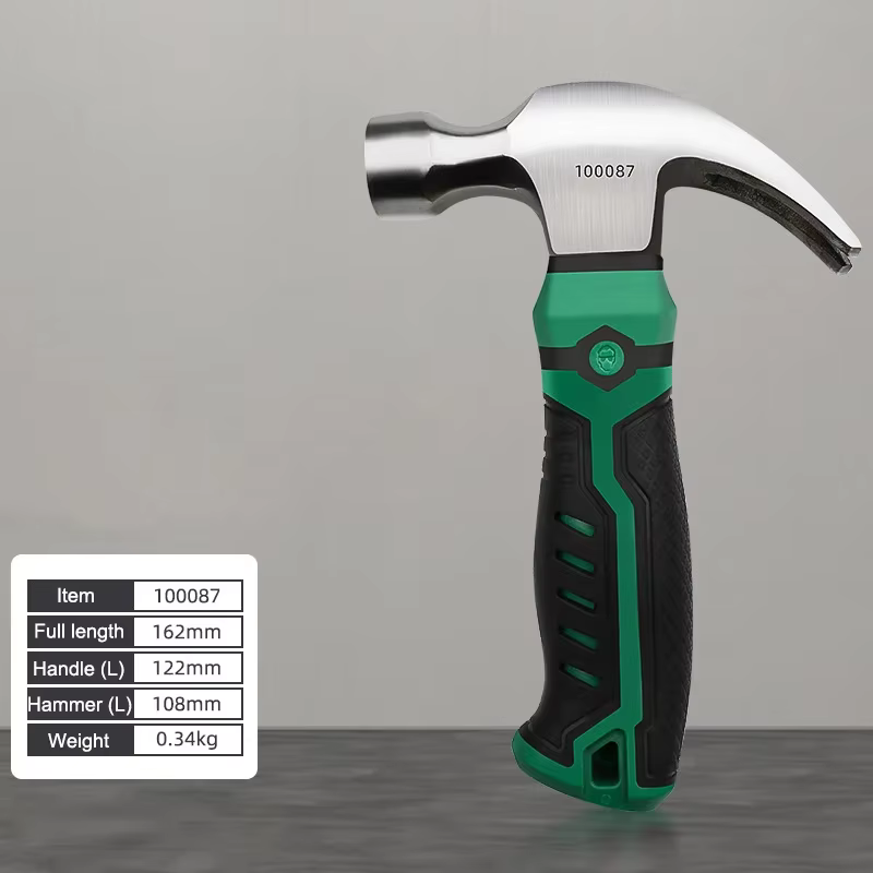 Mini marteau multifonctionnel en acier au carbone, outil de travail, usage domestique, marteau à gri
