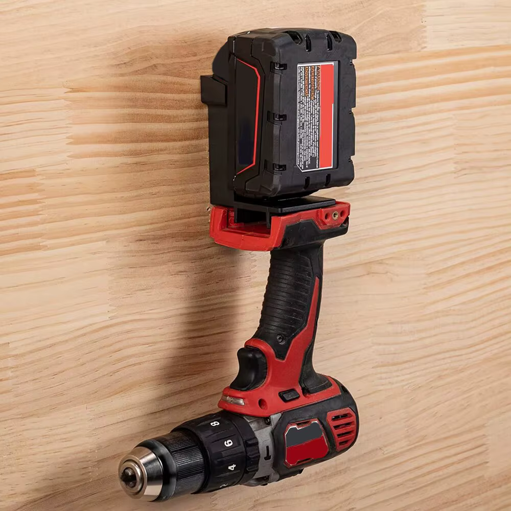Support d'outils pour Dewalt et Milwaukee 18V 20V – Support de fixation pour batterie Dewalt 20V