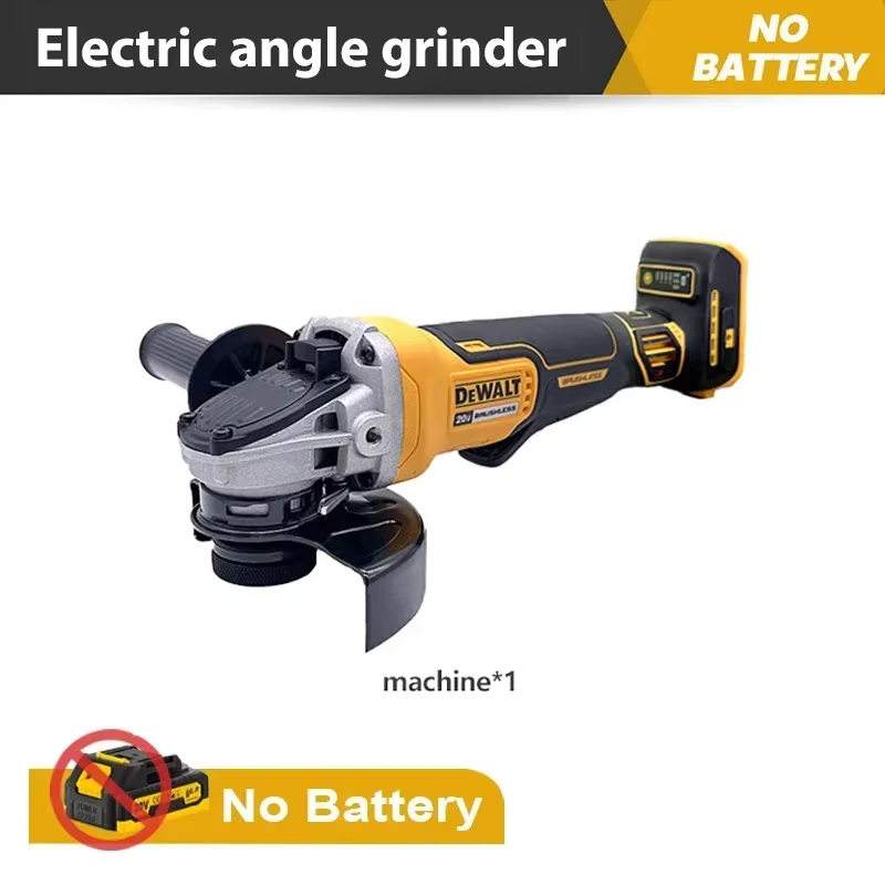 Nouveauté 2026 ! Meuleuse d'angle à tête plate DEWALT DCG406, outil nu, machine de découpe pour batt