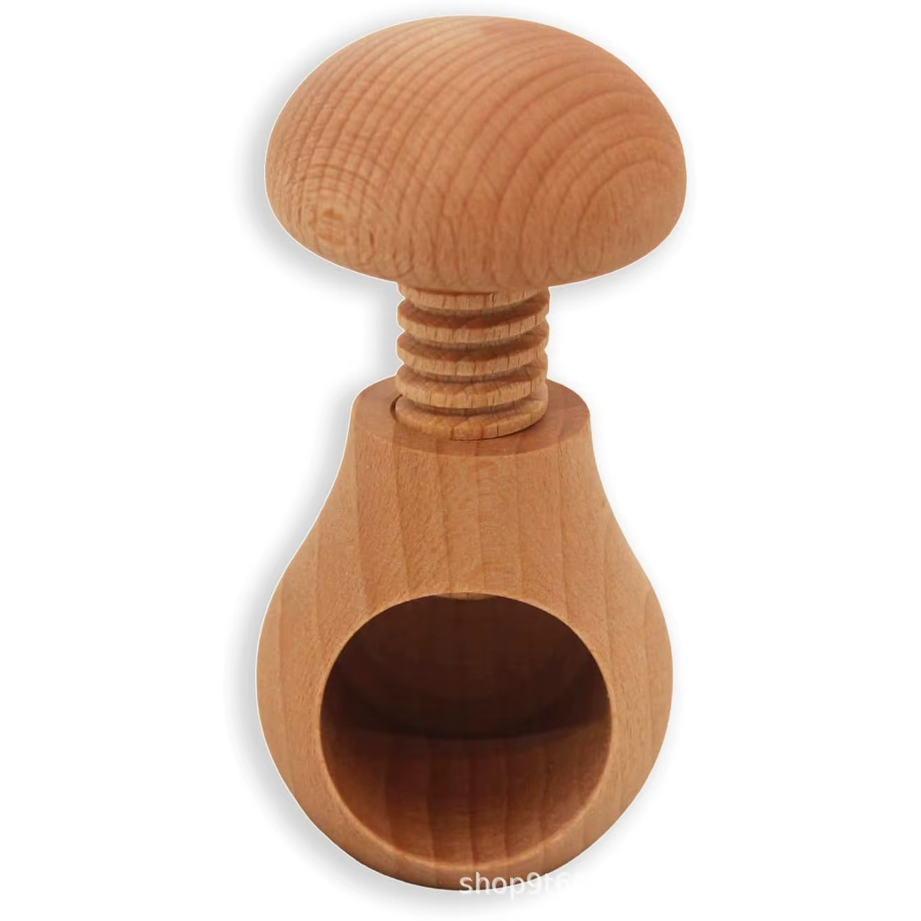 Casse-noisette créative en forme de champignon, coque en bois de noyer, Clip desserrage, écrou facil