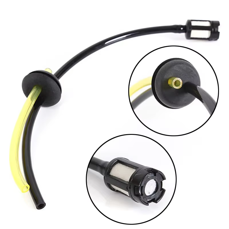 Tuyau de tuyau de carburant de remplacement de tondeuse de débroussailleuse avec filtre de réservoir