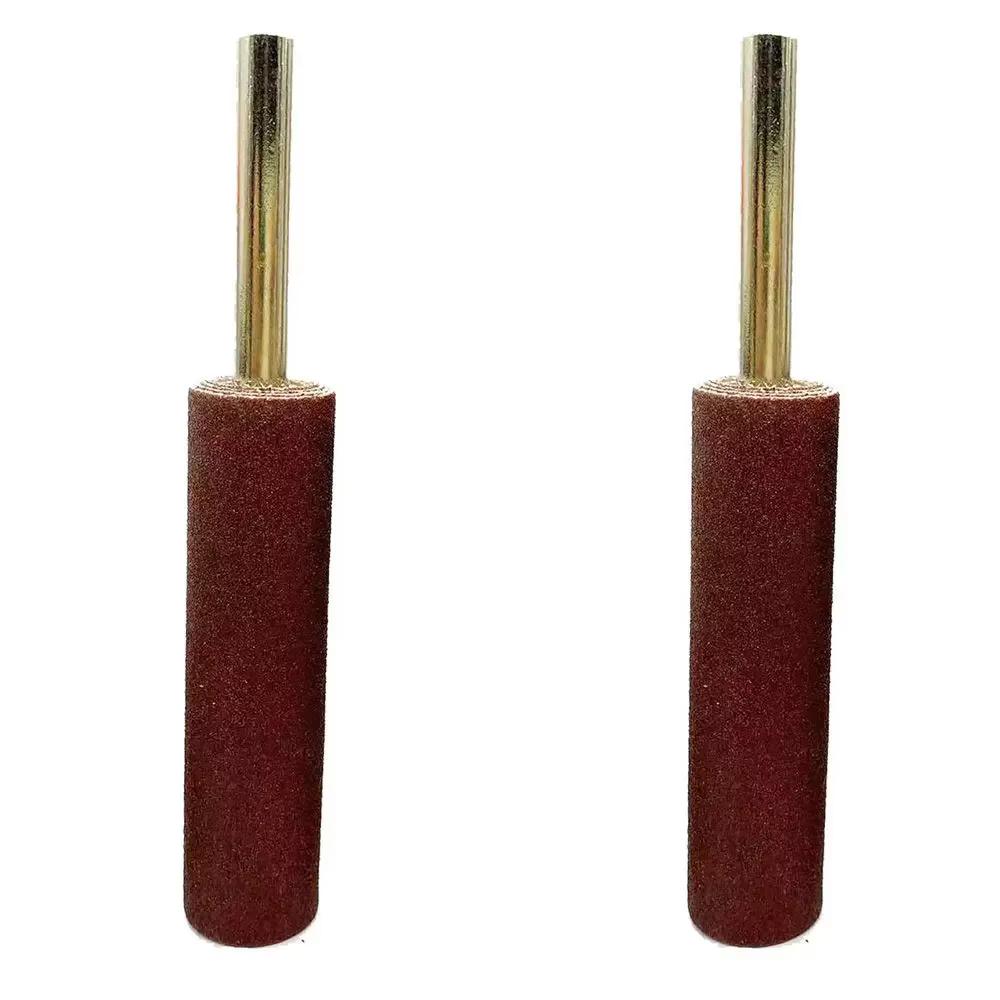 Bandes Abrasives à Tête Cylindrique, Papier de Verre avec Tige en Acier, Polissage, Meulage, Accesso