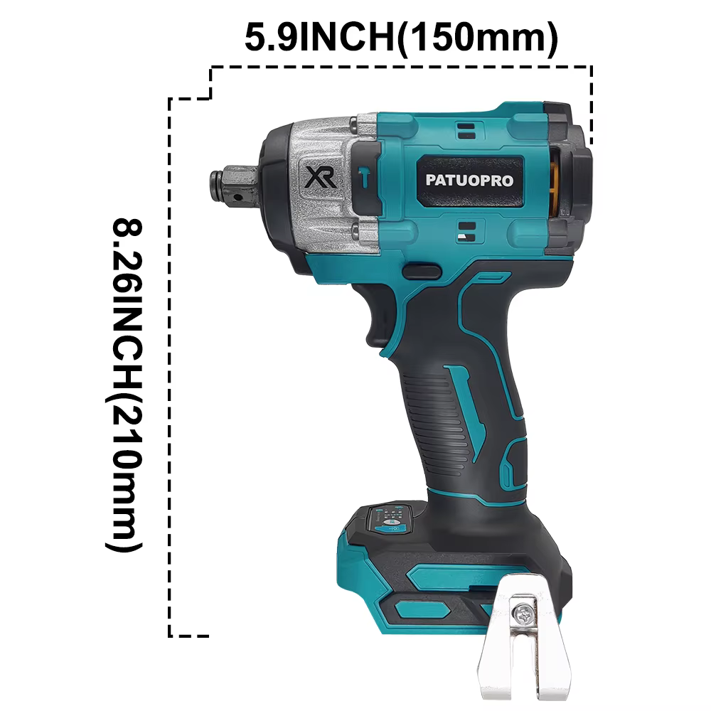 Makita – clé à chocs sans balais 500N.m, clé électrique Rechargeable sans fil de 1/2 pouces, outil é