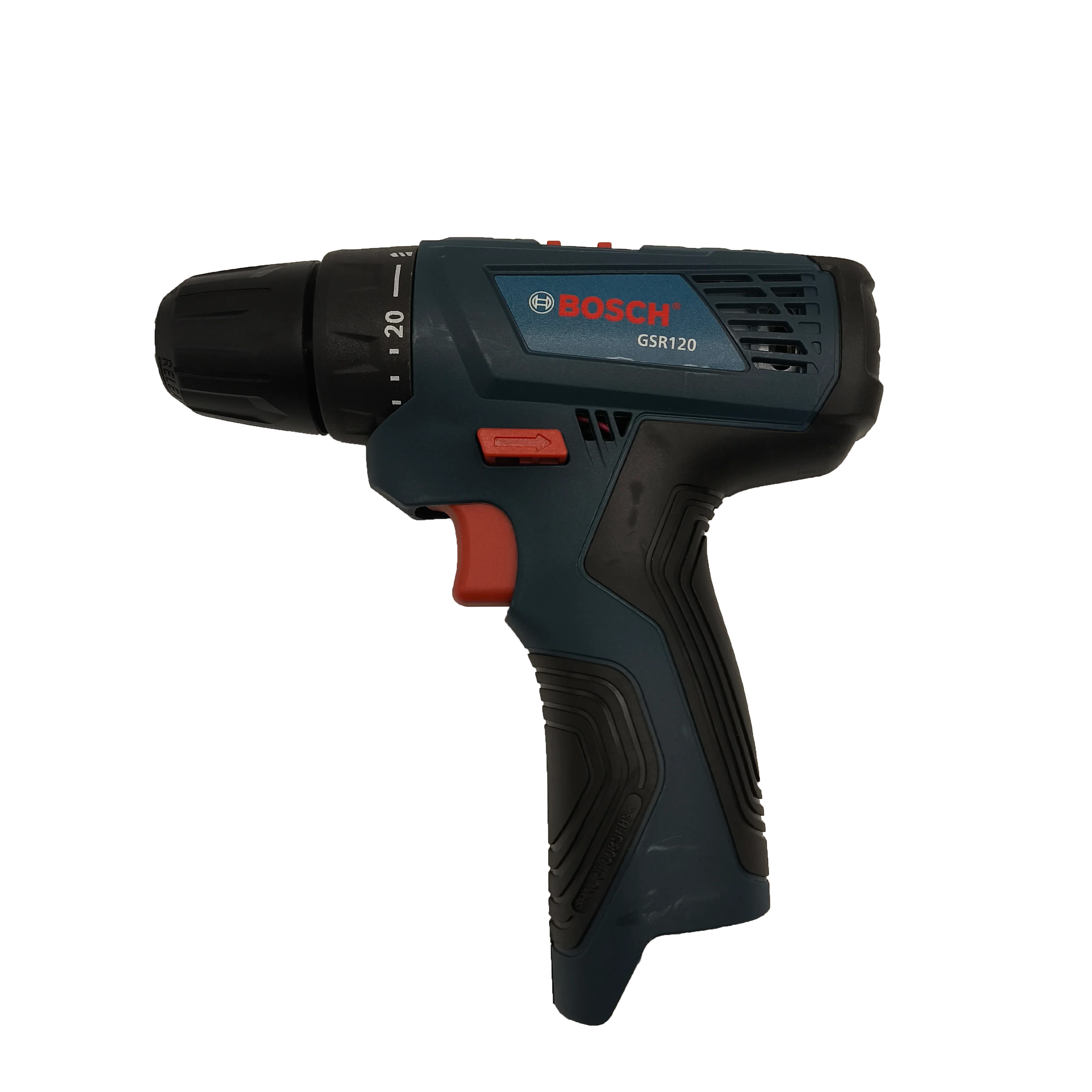 Perceuse sans fil Bosch GSR120 12V, poignée ergonomique antidérapante, conception à faibles vibratio