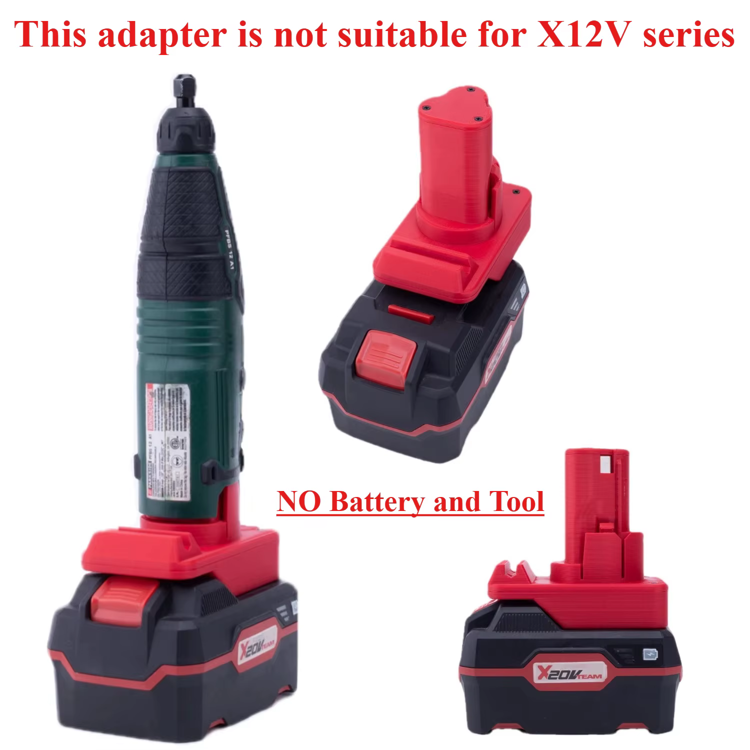 Pour batterie LID Parkside X20V, conversion en série Parkside 12V PAB LI, outil sans fil Portable, c