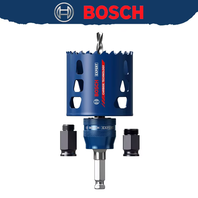 BOSCH 2608901910 EXPERT Multi Material PC Plus Ensemble de démarrage pour scie cloche pour le bois a