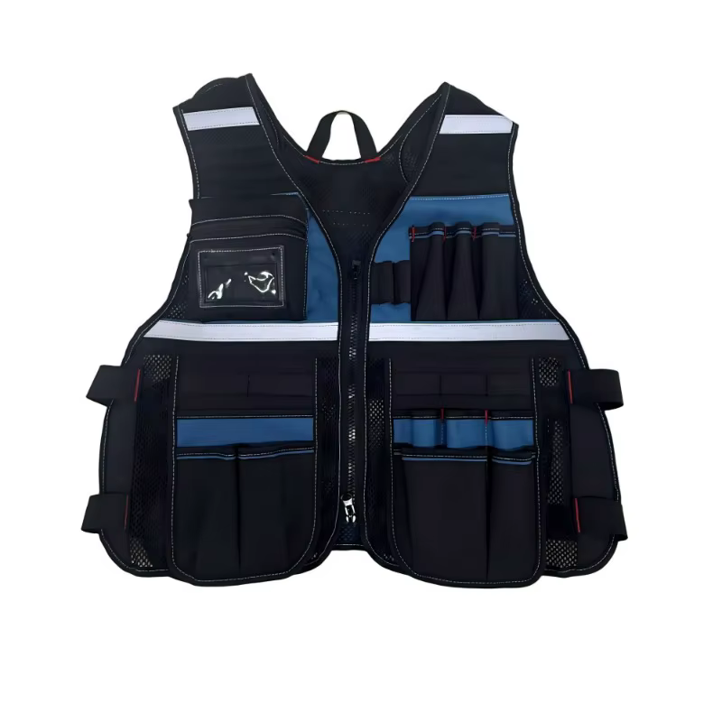 Sac à outils, Gilet porte-outils, Gilet d'électricien, Gilet porte-outils pour charpentiers, Gilet p