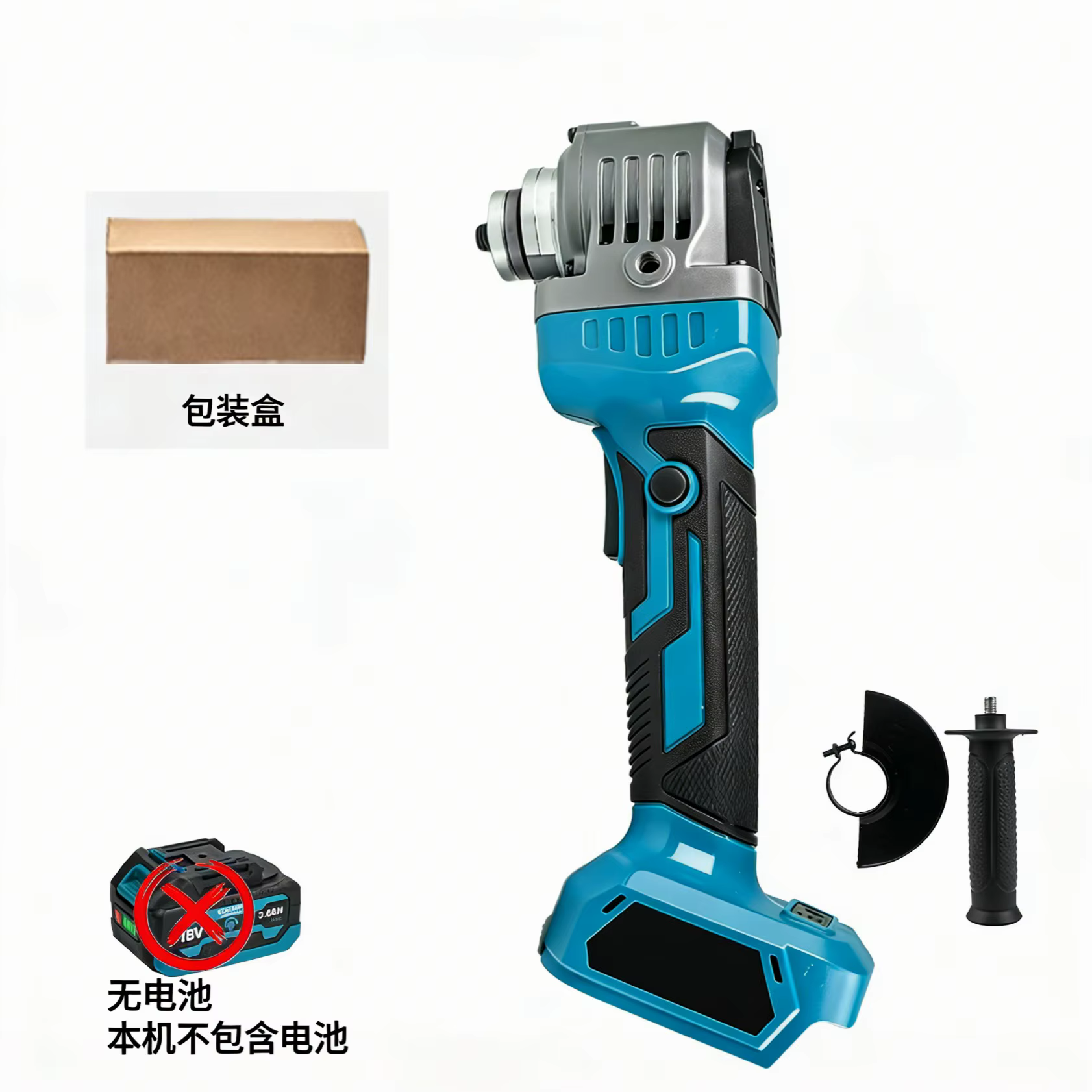 Outil de meulage électrique Makita, moteur sans balais, meuleuse d'angle multifonctionnelle, outil d