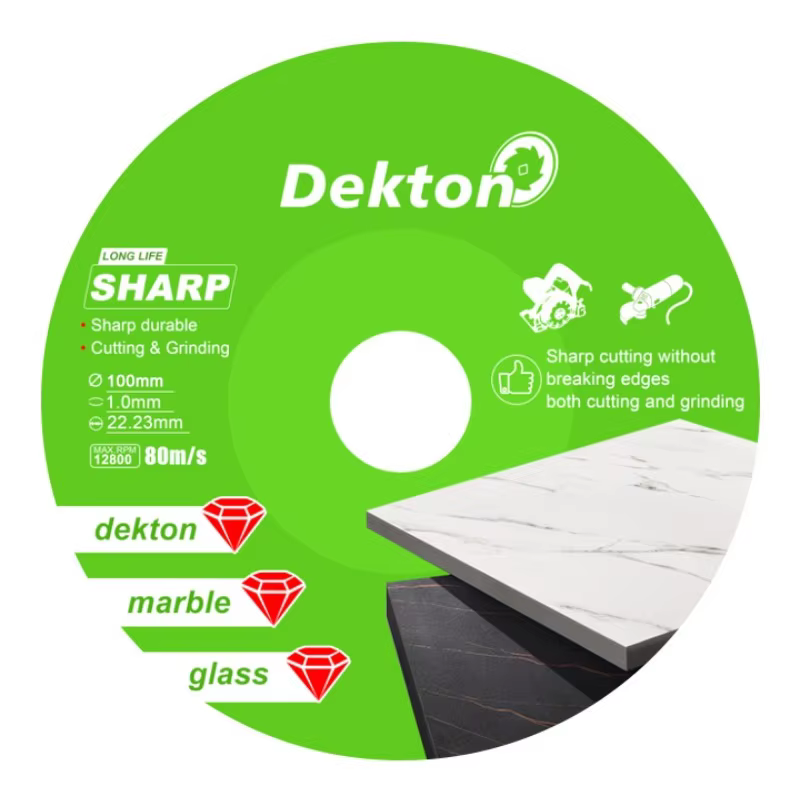 Lame de scie diamantée 100/115/125 mm, disque de coupe tranchant pour carrelage céramique, marbre, v