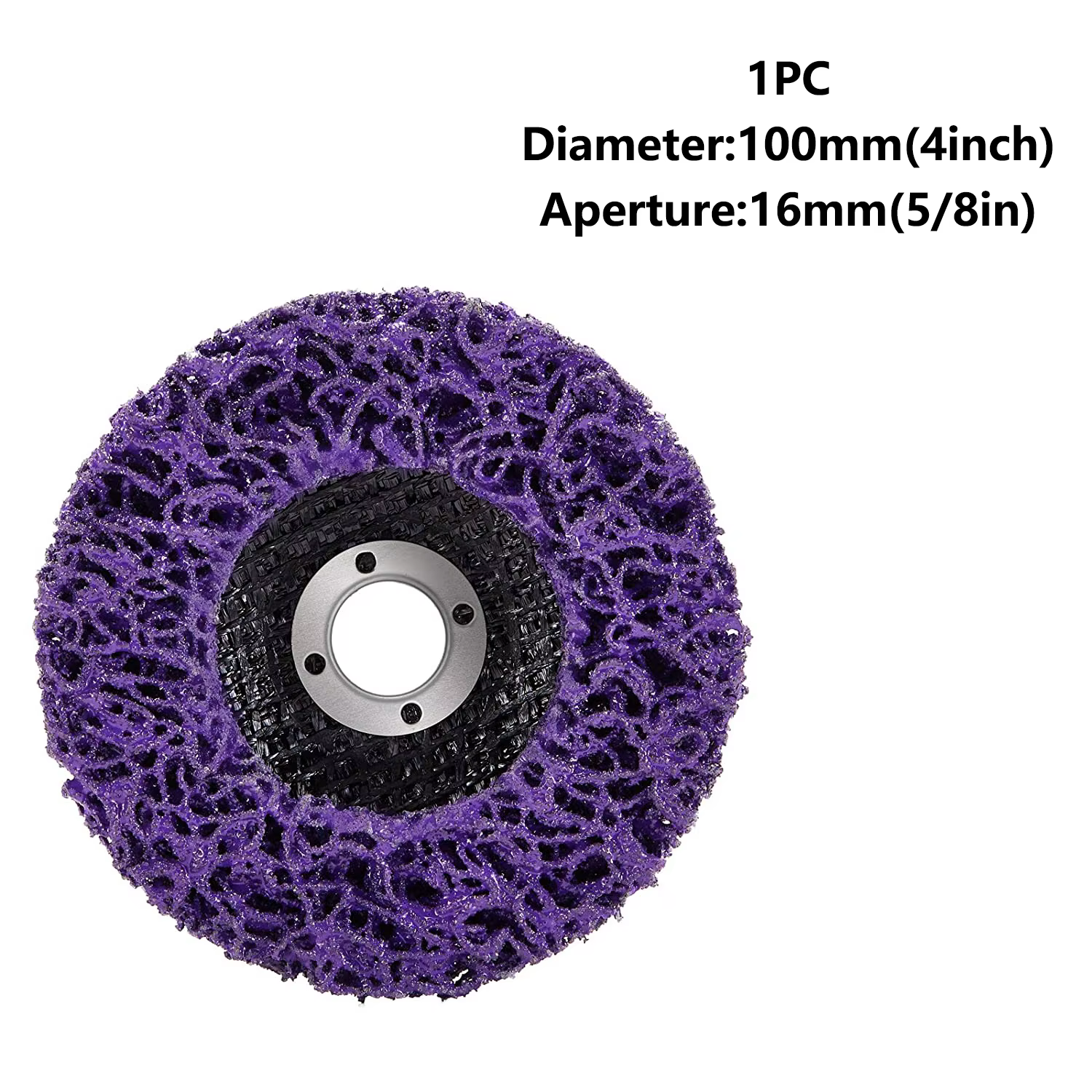 Disque à bande Poly, roue Abrasive, dissolvant de peinture, meules propres pour motos, meuleuse d'an
