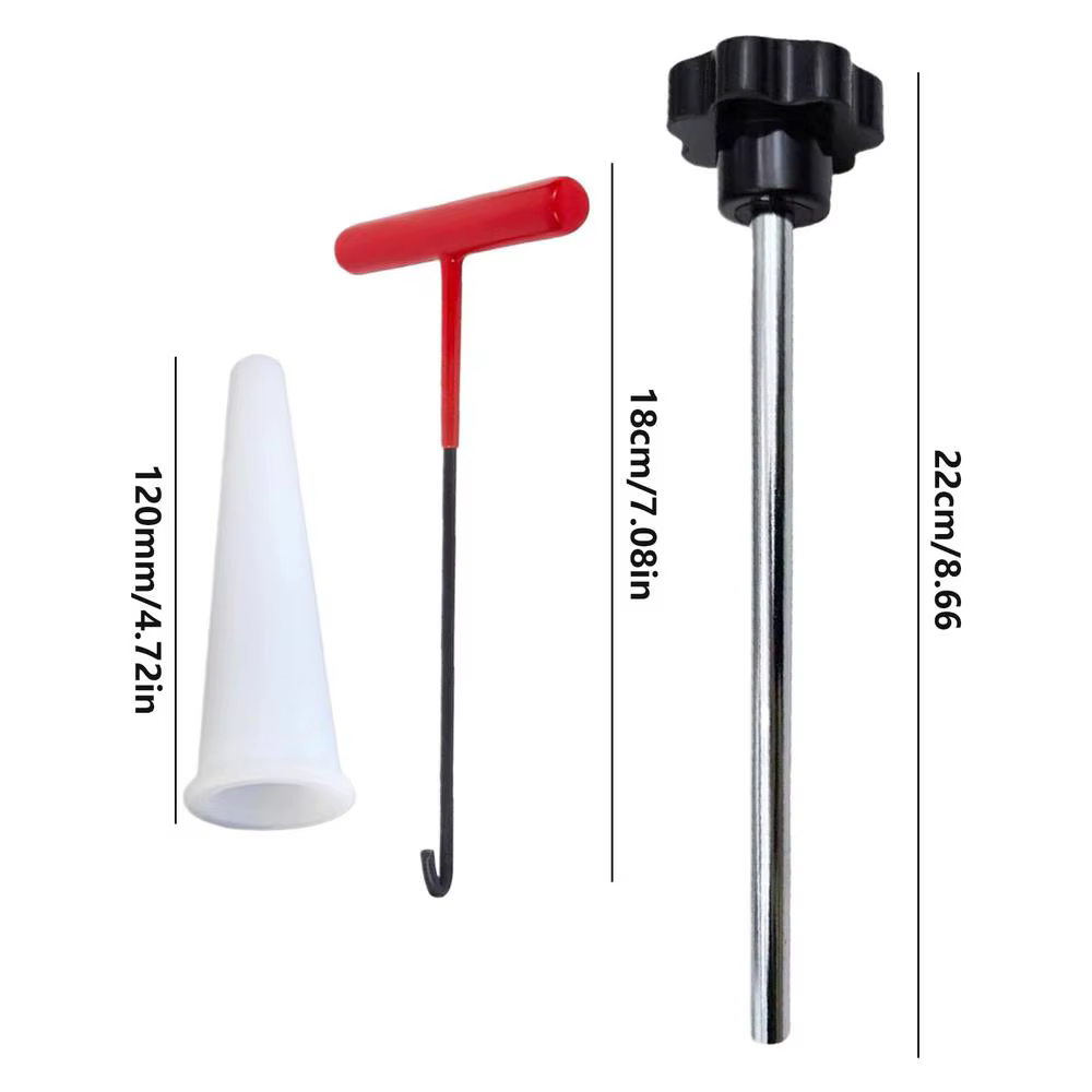 Outil de démontage de valve de pneu de voiture, clé de démontage de noyau de valve, 3 pièces pour vo