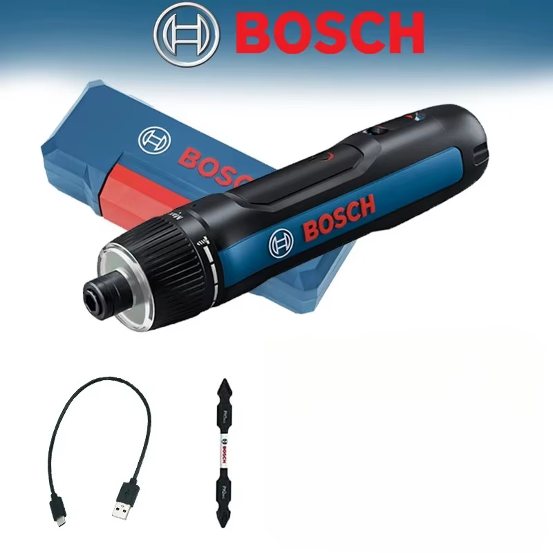 Tournevis électrique sans fil rechargeable BOSCH GO3 3.6V, nouveau modèle, sans balais, avec jeu d'e
