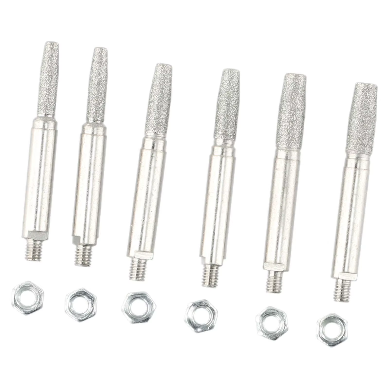 Nouvel ensemble de 6 têtes de meulage pour atelier, jardin et maison, 4,0 mm/5,0 mm/6,0 mm, 50 mm / 