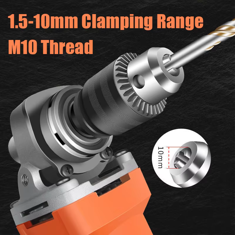 Meuleuse d'angle perceuse électrique pince de Conversion 10mm support de mandrin adaptateur de perce