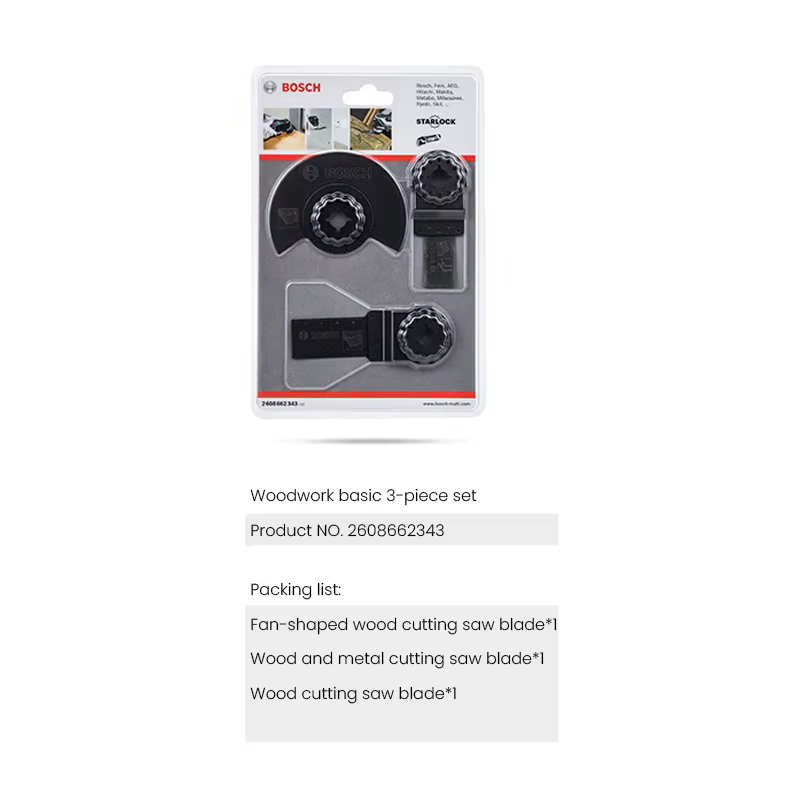Bosch-Scie à piston en carbure StarLock professionnelle, scie à segment sphérique, coupe du bois et 
