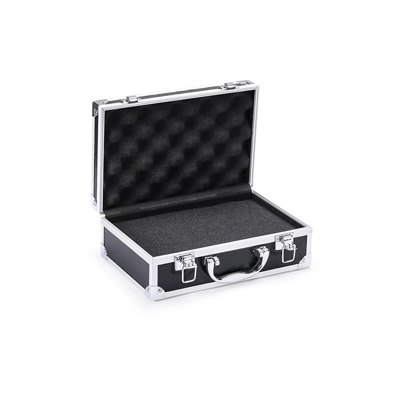 Boîte à outils en aluminium-stockage portable et polyvalent pour outils, instruments, matériel de pê