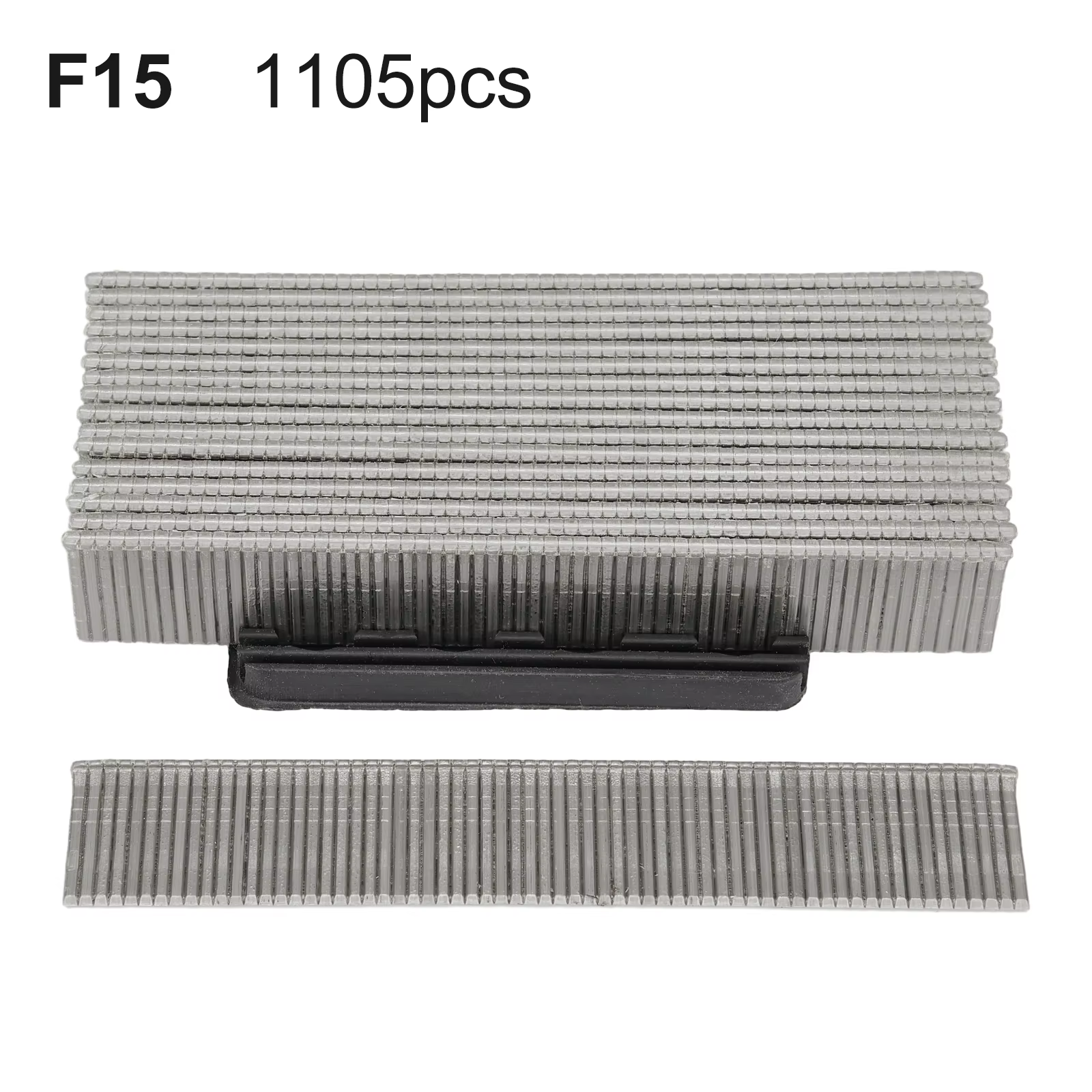 Agrafes F15/F20/F25/F30, 1105 pièces, clous droits pour bricolage, jardinage, travail du bois, matér