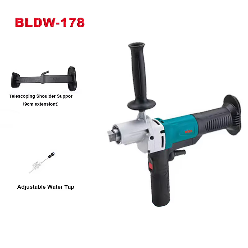 BODA – perceuse humide/sèche sans balais 20-178mm, perceuse à béton refroidie à l'eau pour brique, p