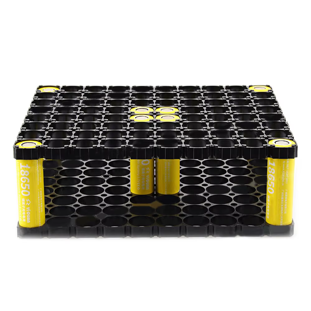 18650 8*10 support de boîtier de batterie au Lithium support de piles bricolage sécurité Anti Vibrat