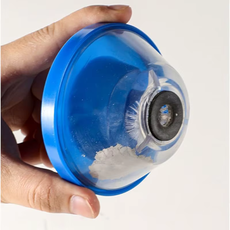 Collecteur de poussière pour perceuse électrique avec dôme transparent, bac à poussière réutilisable