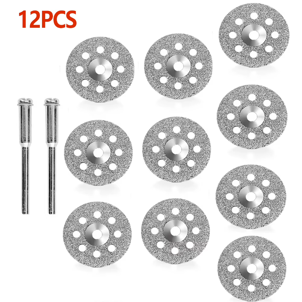 Disque de coupe de 22 mm, lame de scie circulaire avec mandrin de 3 mm, lame de coupe diamantée élec