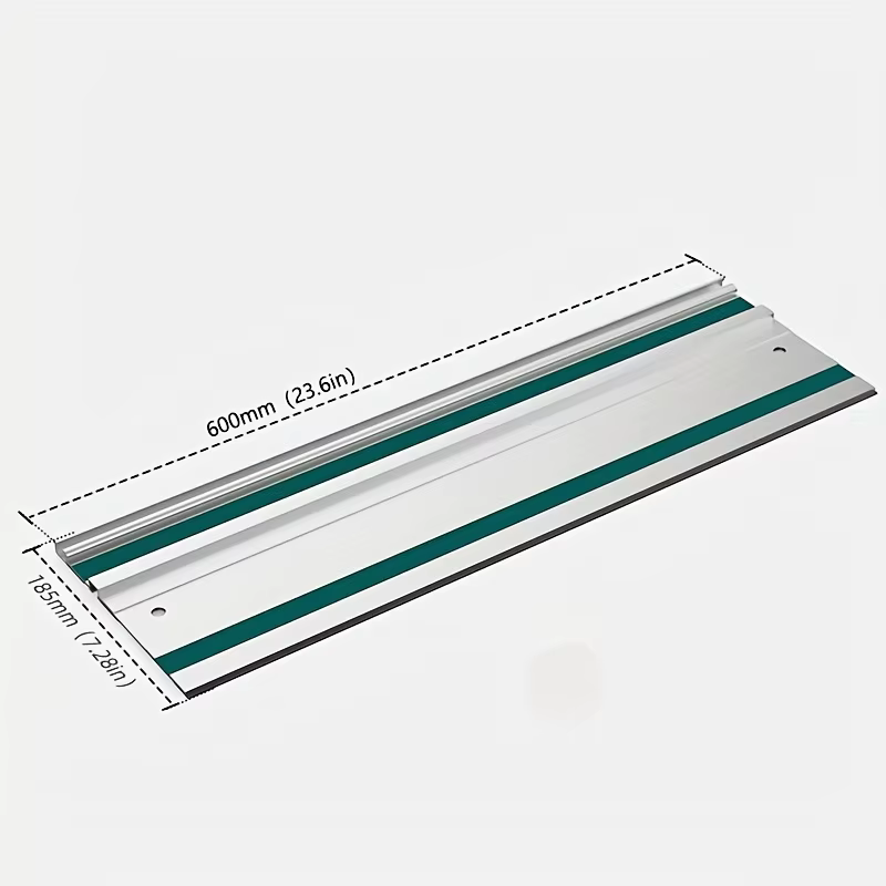 1 pièce Rail de guidage circulaire en aluminium pour scies à rail, pour le travail du bois et les co