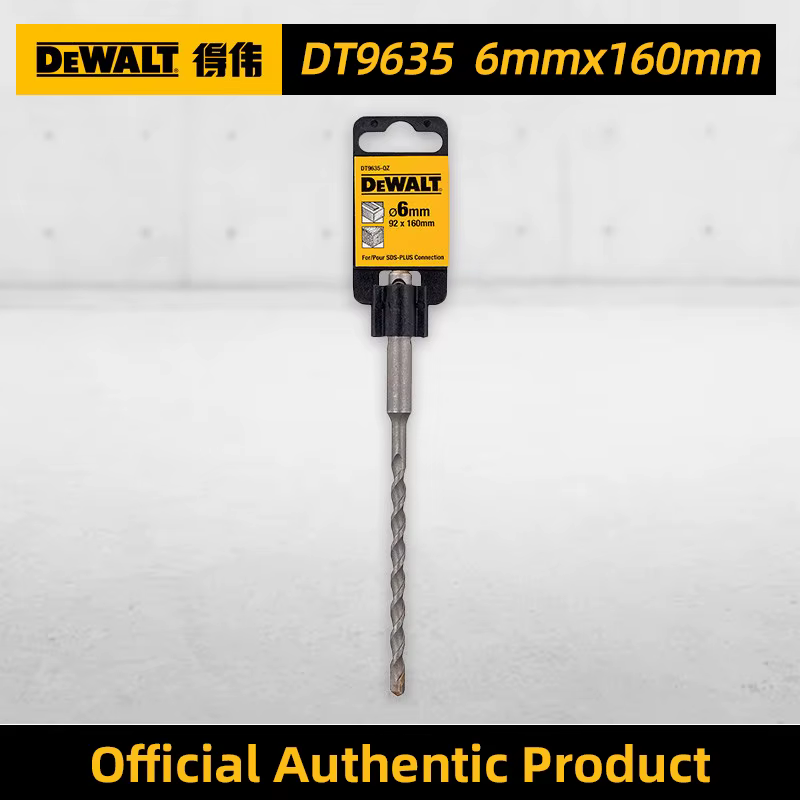 Jeu de forets pour marteau perforateur électrique DEWALT à 4 rainures, foret à double dent en carbur