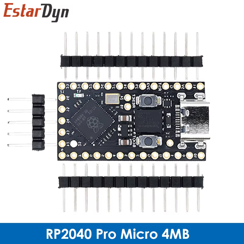 Carte de développement RP2040 Pro Micro Raspberry PI PICO double cœur prend en charge Mciro Python