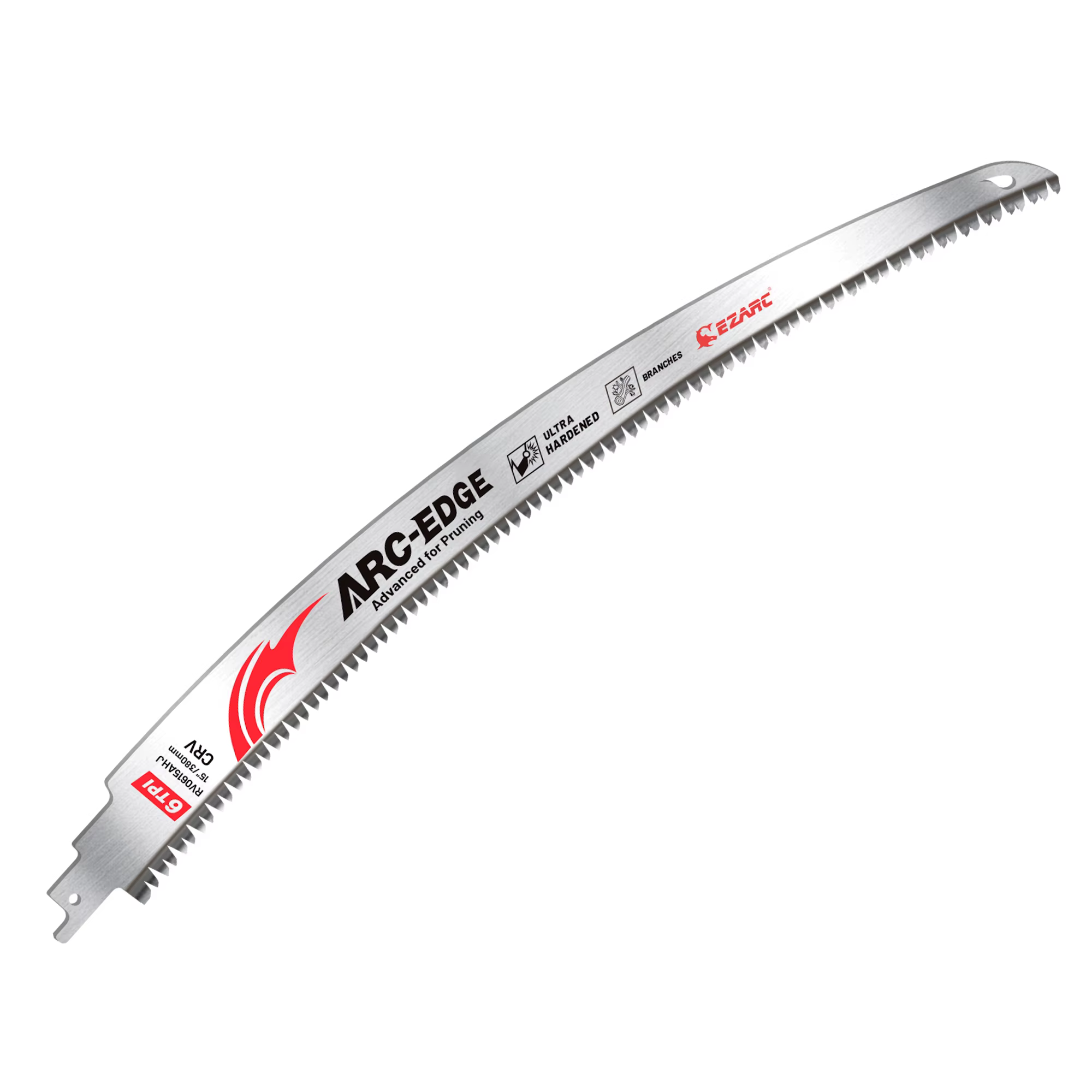 Lames de scie à bois EZARC 6TPI pour l'élagage des arbres, la coupe du bois, lame de scie sabre à de
