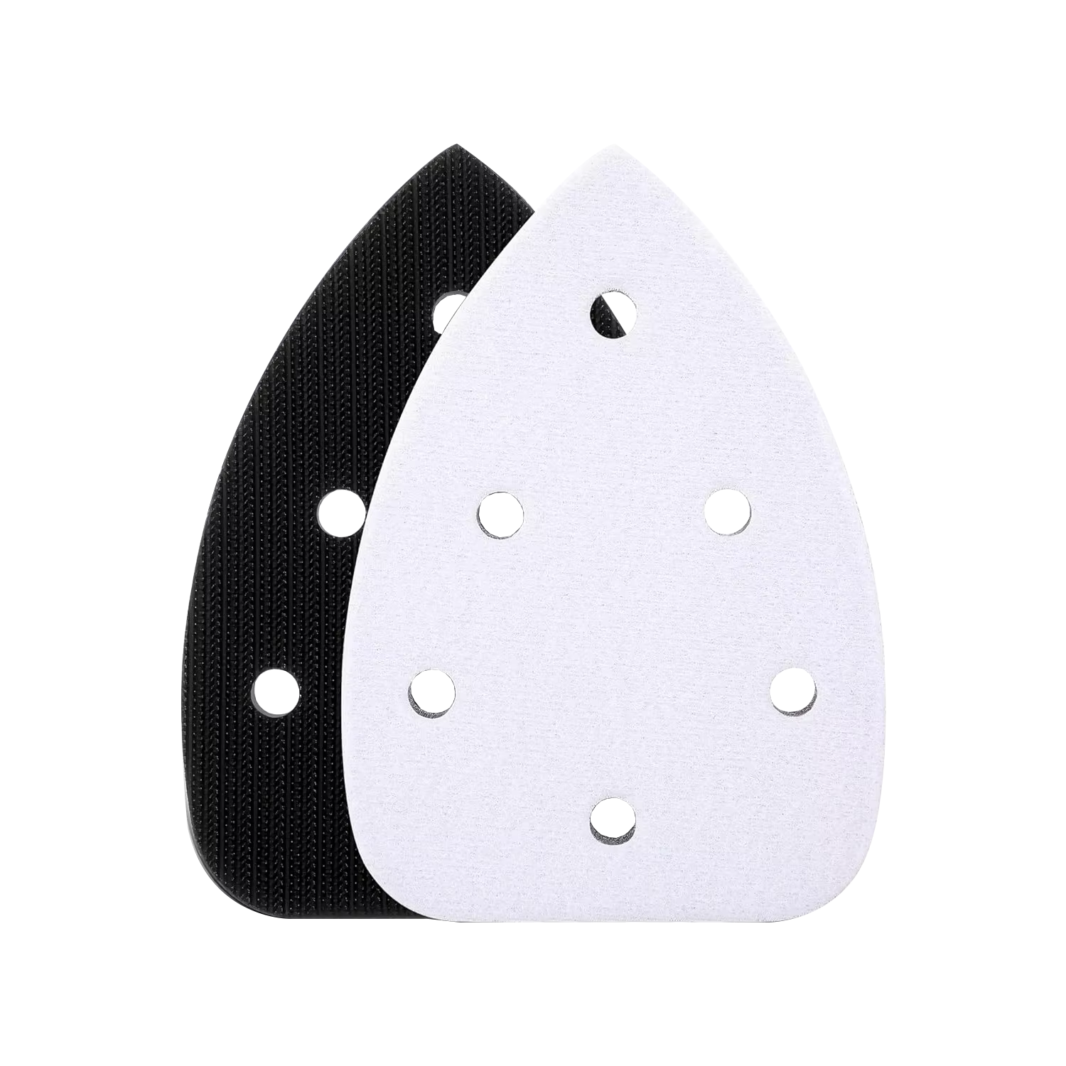 Plaque de ponçage en mousse à 6 trous pour Ryobi, fixation auto-agrippante, tampon d'interface flexi