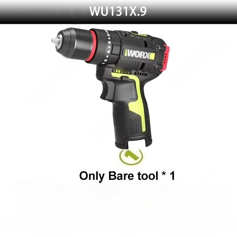 WORX WU131X tournevis électrique à moteur sans balais 40Nm 1800 tr/min 27000 tr/min perceuse à percu