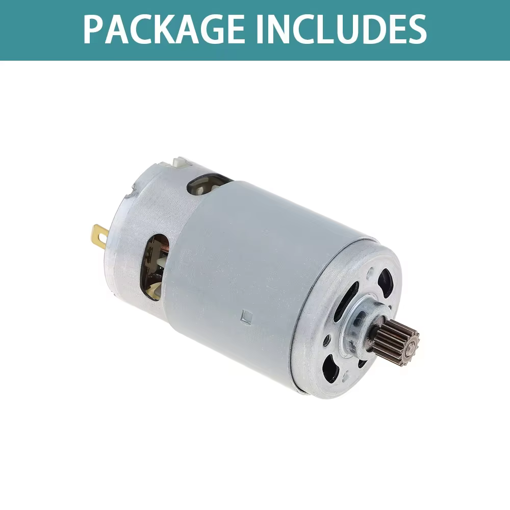 Moteur brossé 21V RS550, 14 dents, adapté à une Mini scie à bois sans fil de 4/6 pouces, accessoires