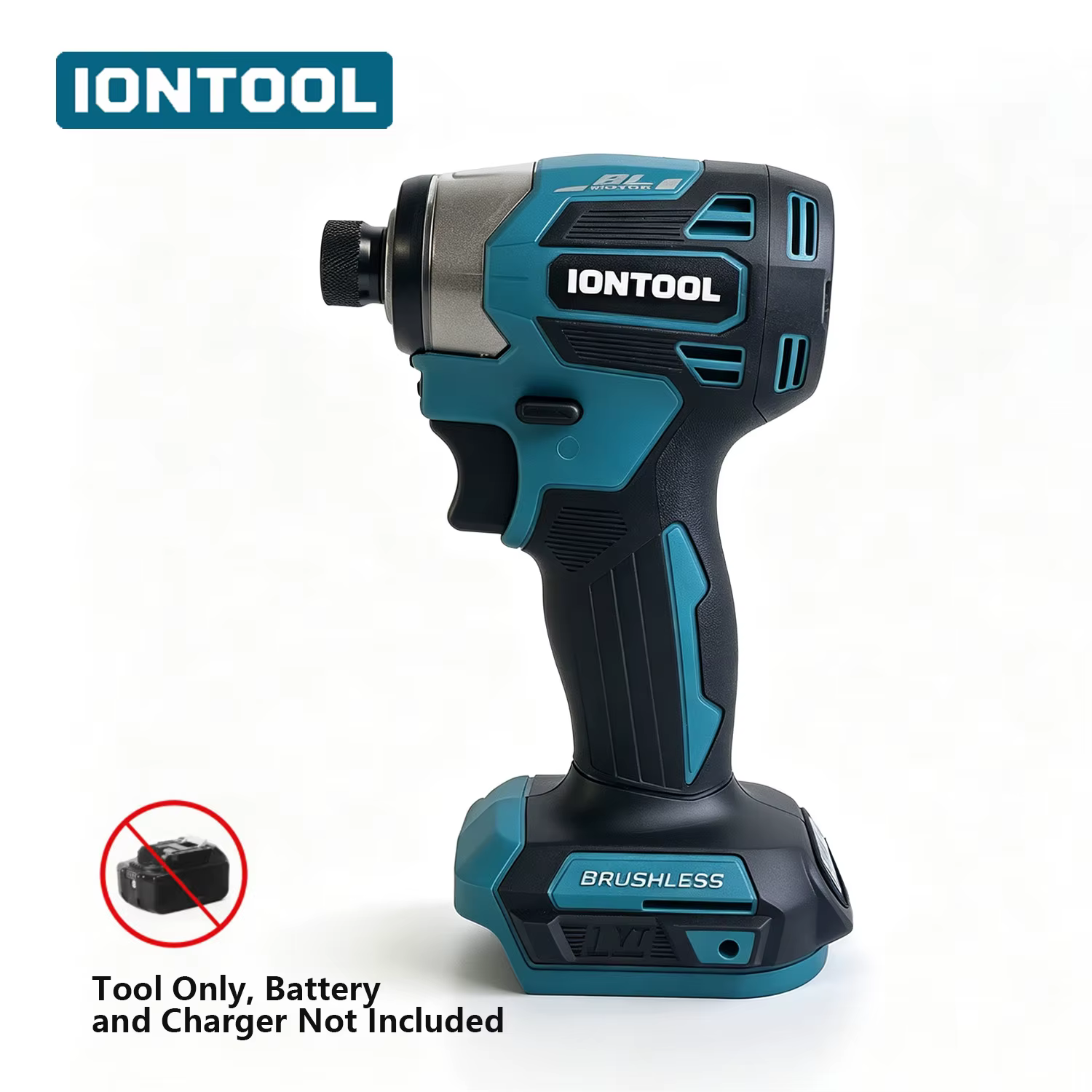IONTOOL Visseuse à chocs sans fil 18V 600W, clé à chocs portable, outils de bricolage pour l'assembl