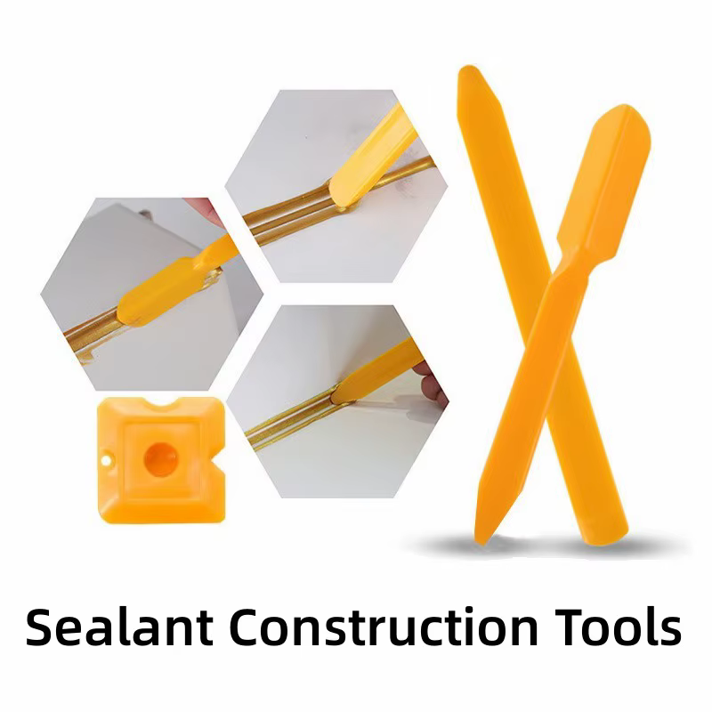 Kit d'outils de calfeutrage, spatule d'épandage de mastic de Joint, grattoir pour l'élimination des 