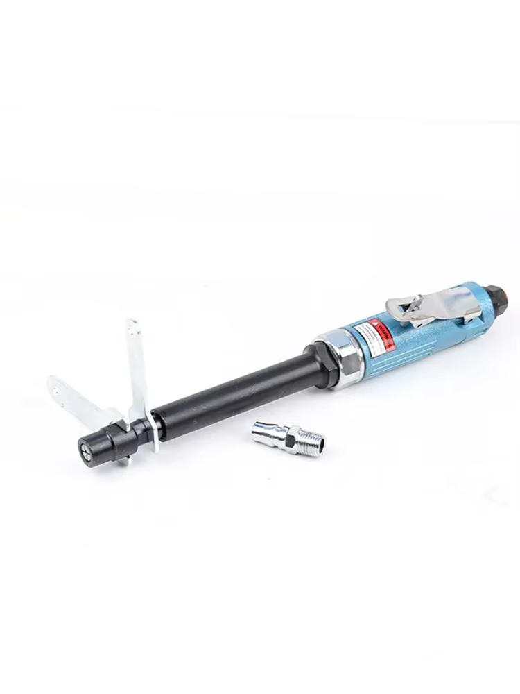 Meuleuse d'air professionnelle 1/4 "25000 tr/min, arbre étendu, tige droite, rectifieuse pneumatique